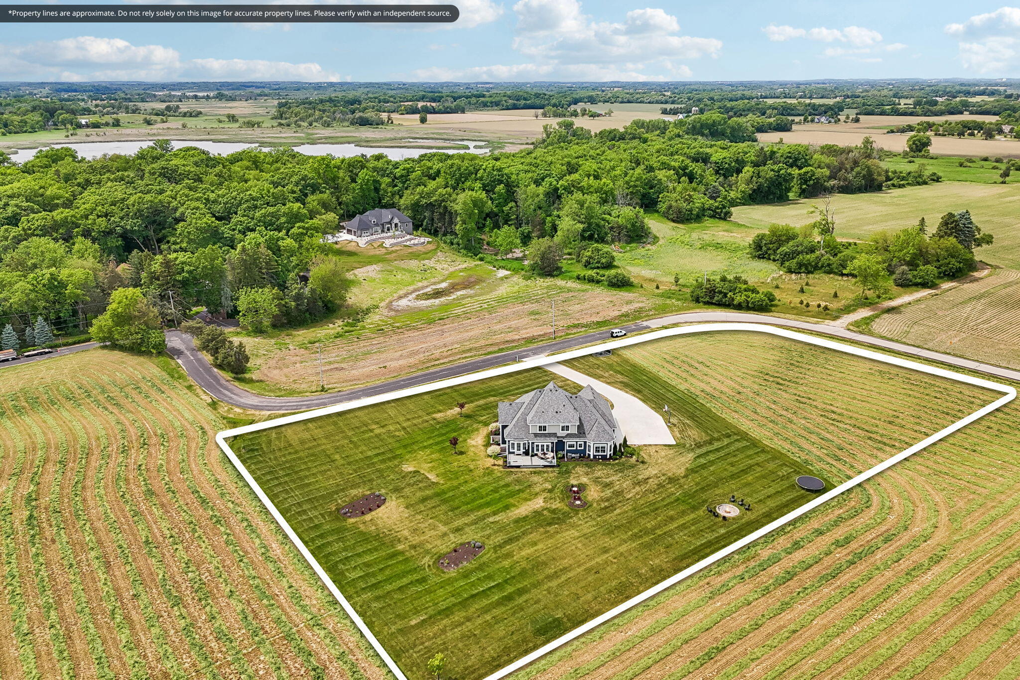 560 Cedar Lane Summit, WI 53066 - Photo 62 of 63 Exterior Lot Lines