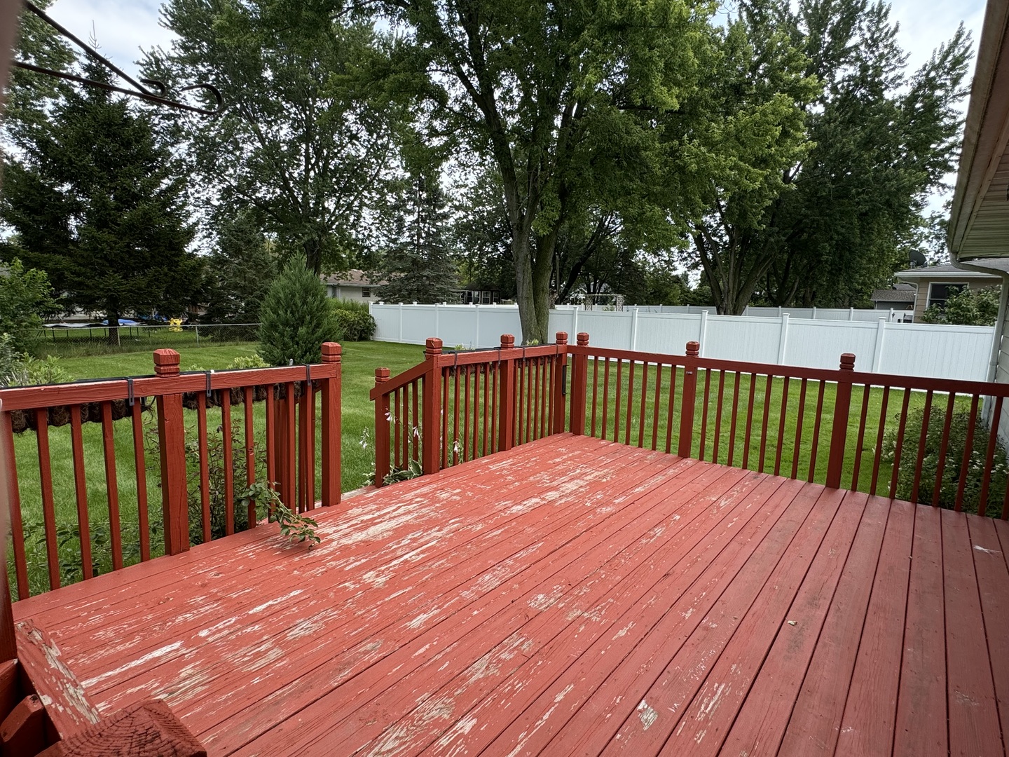 7912 Elm Street Harvard, IL 60033 - Photo 34 of 37 a view of a wooden deck