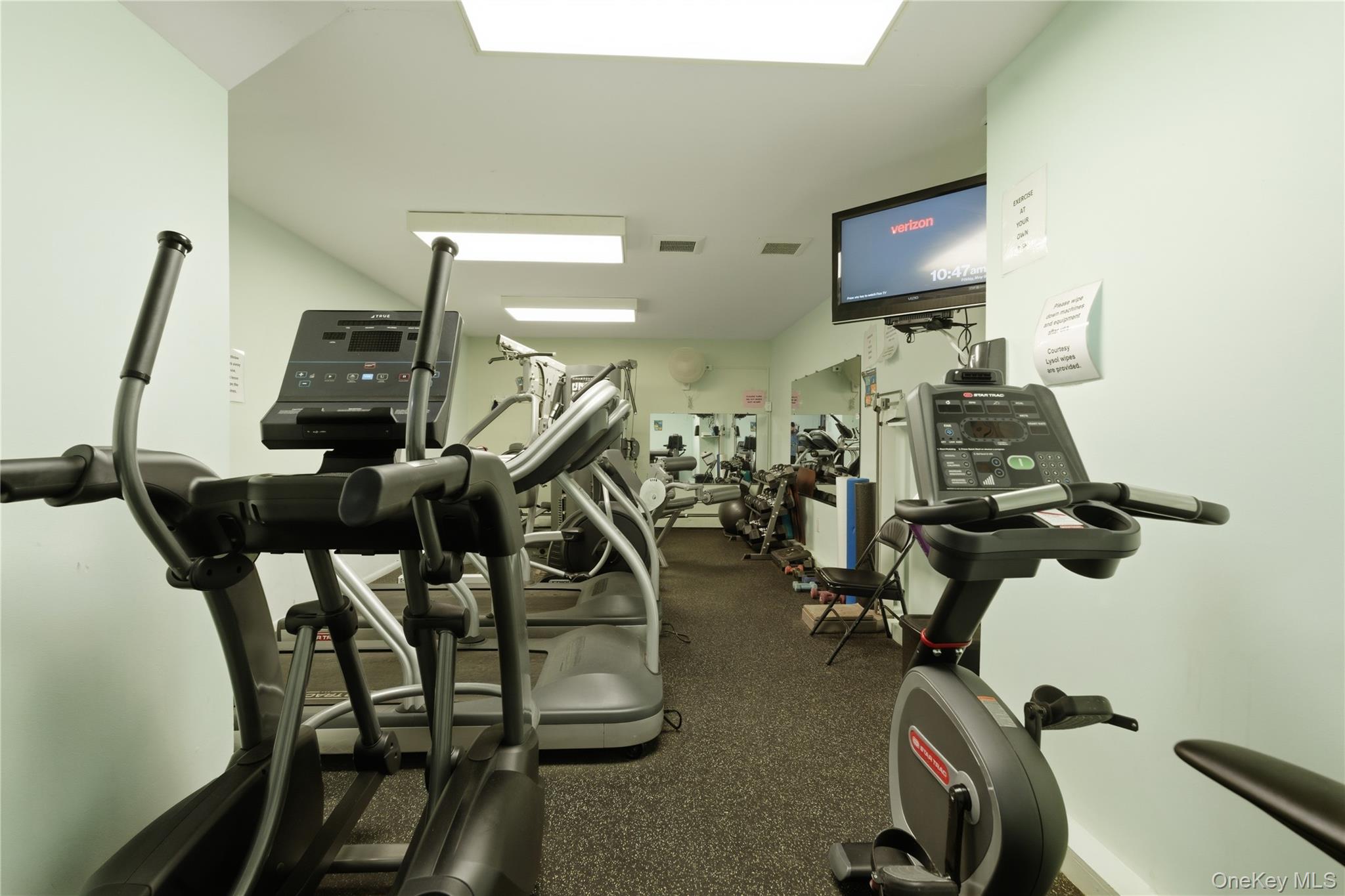 245 Tree Top Crescent Rye Brook, NY 10573 - Photo 19 of 24 a view of a room with gym equipment