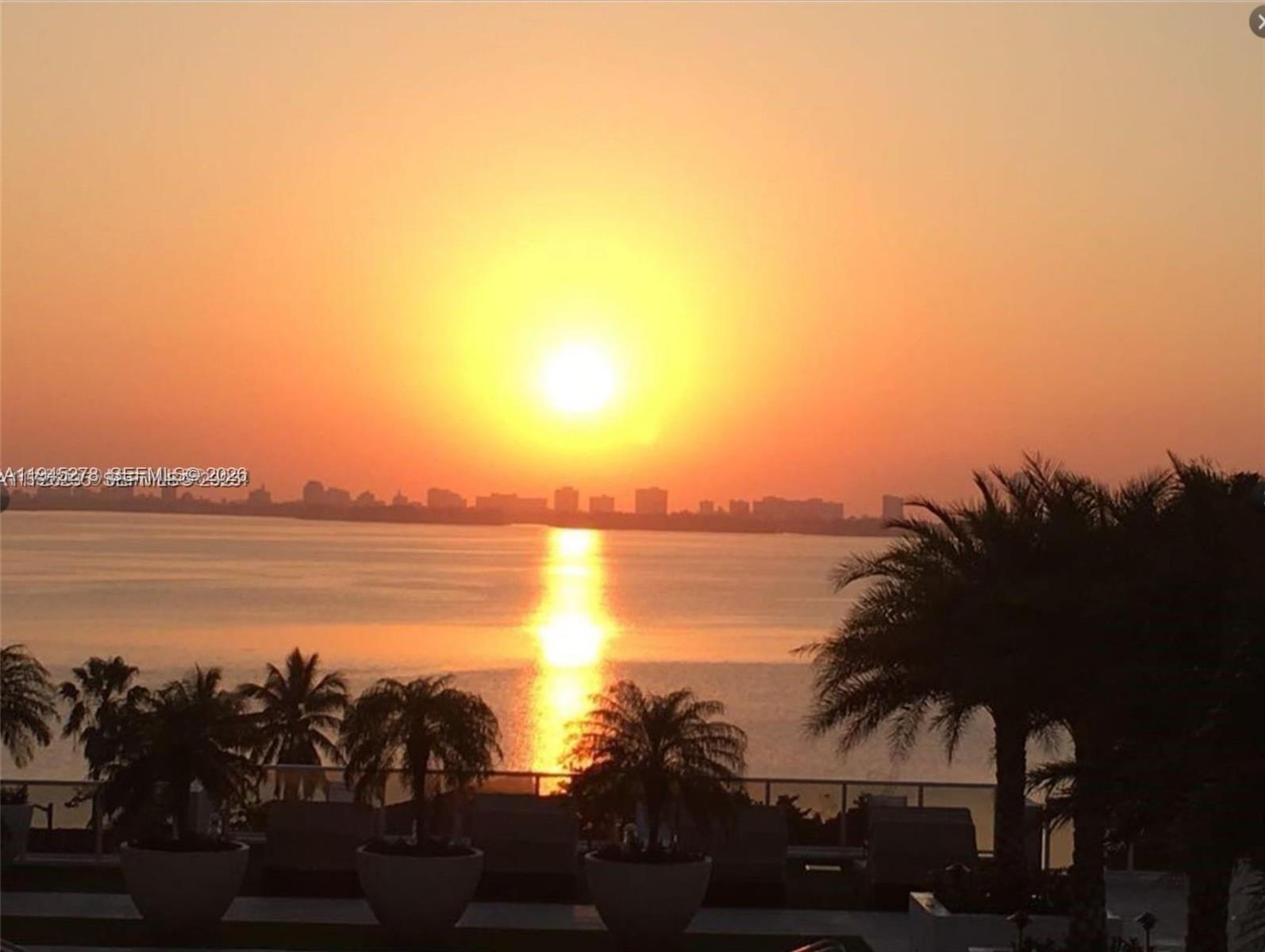 600 Northeast 27th Street, Unit 1602 Miami, FL 33137 - Photo 2 of 34 a view of a lake and outdoor space