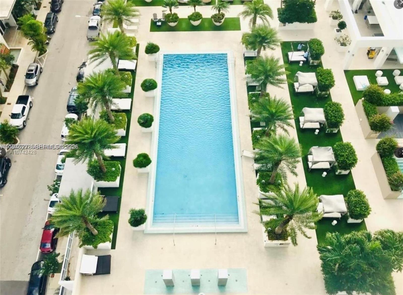 600 Northeast 27th Street, Unit 1602 Miami, FL 33137 - Photo 34 of 34 an outdoor space with potted plants