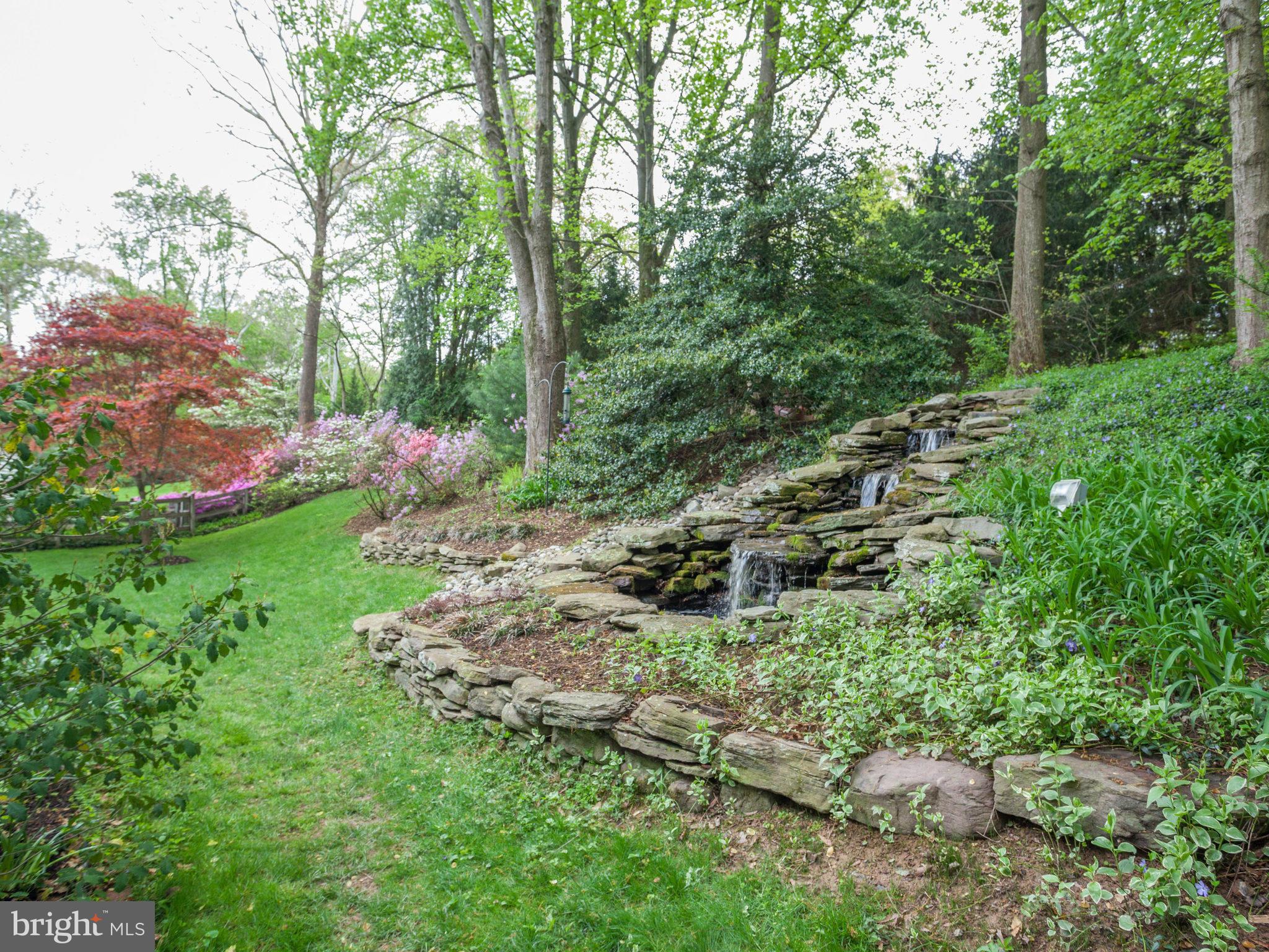 11305 Myrtle Lane Reston, VA 20191 - Photo 28 of 30 Backyard Waterfall