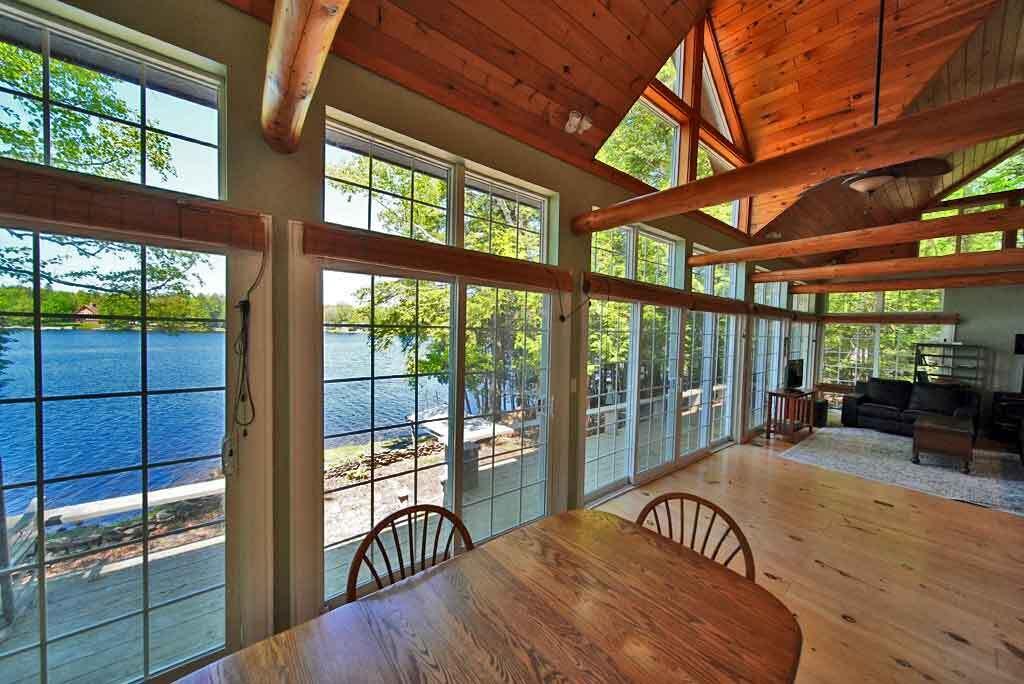 101 South South Shore Road Linneus, ME 04730 - Photo 5 of 95 dining-waterfront-views