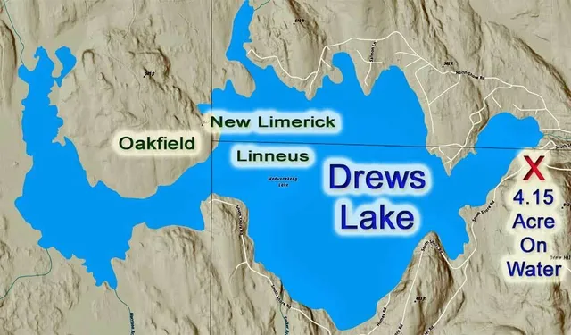 $499,500 | 101 South South Shore Road, Linneus, ME 04730