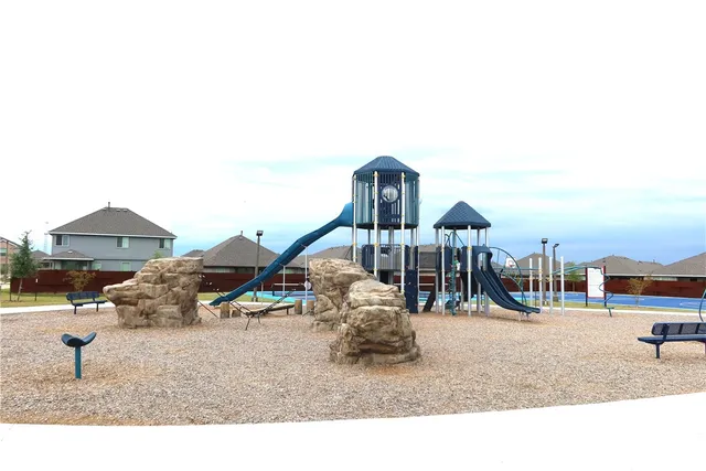 a house view with a outdoor space