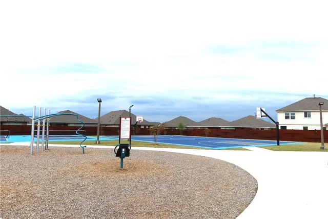 a view of outdoor space with seating