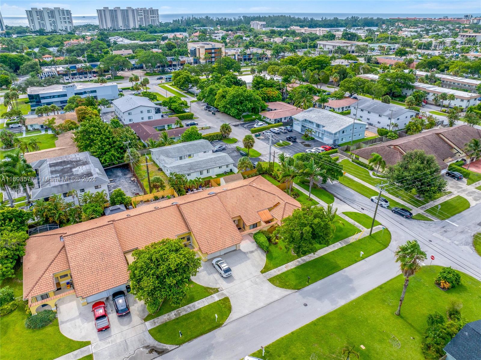 4440 Northeast 5th Avenue Boca Raton, FL 33431 - Photo 38 of 50 an aerial view of residential houses with outdoor space