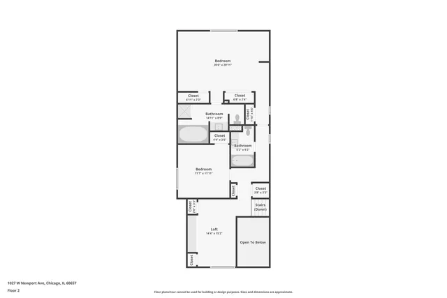 $5,800 | 1027 West Newport Avenue, Chicago, IL 60657