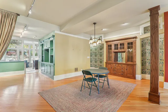 a open kitchen with stainless steel appliances granite countertop a sink and a stove