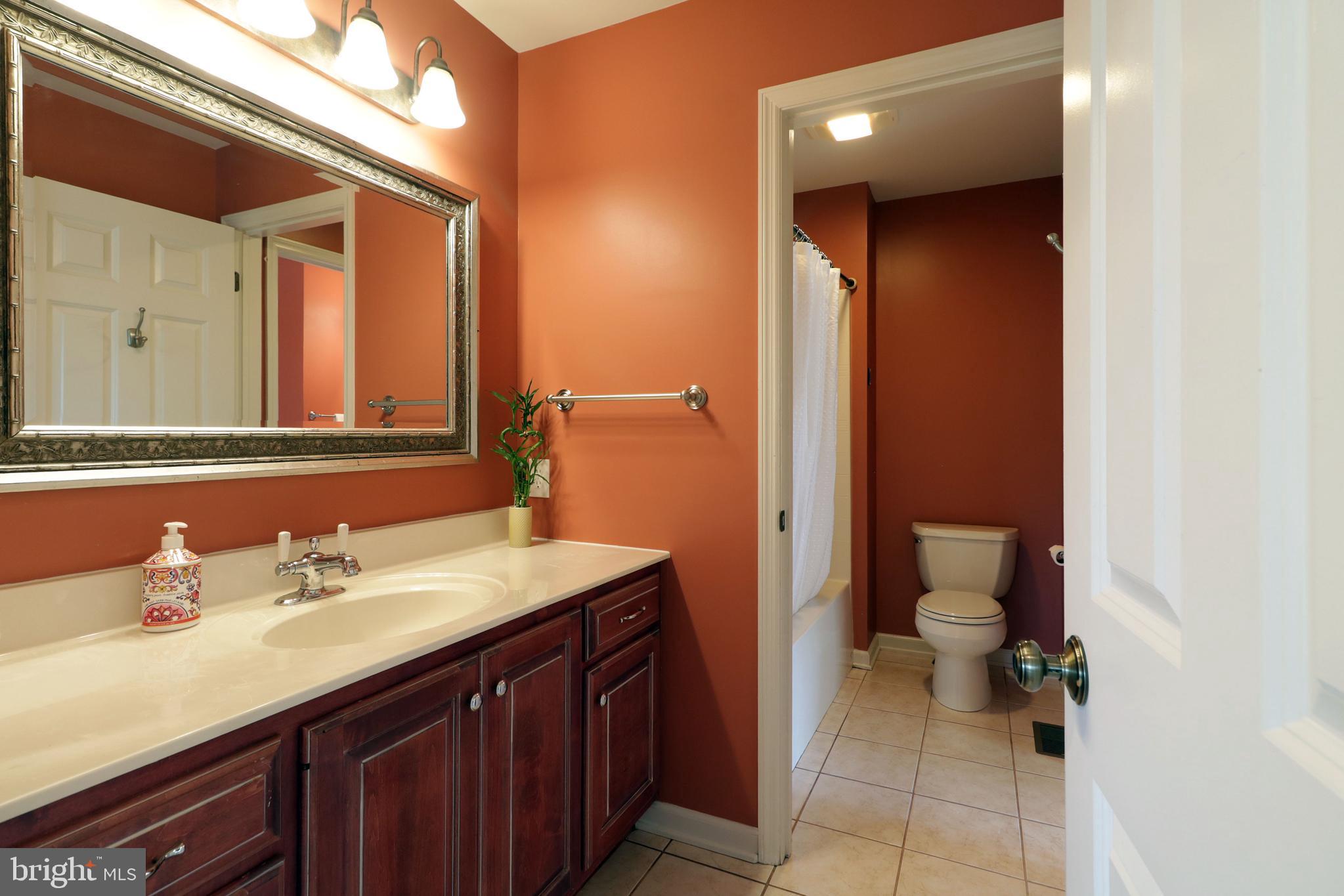 135 Fernleaf Court State College, PA 16801 - Photo 39 of 53 a bathroom with a sink a toilet and a mirror