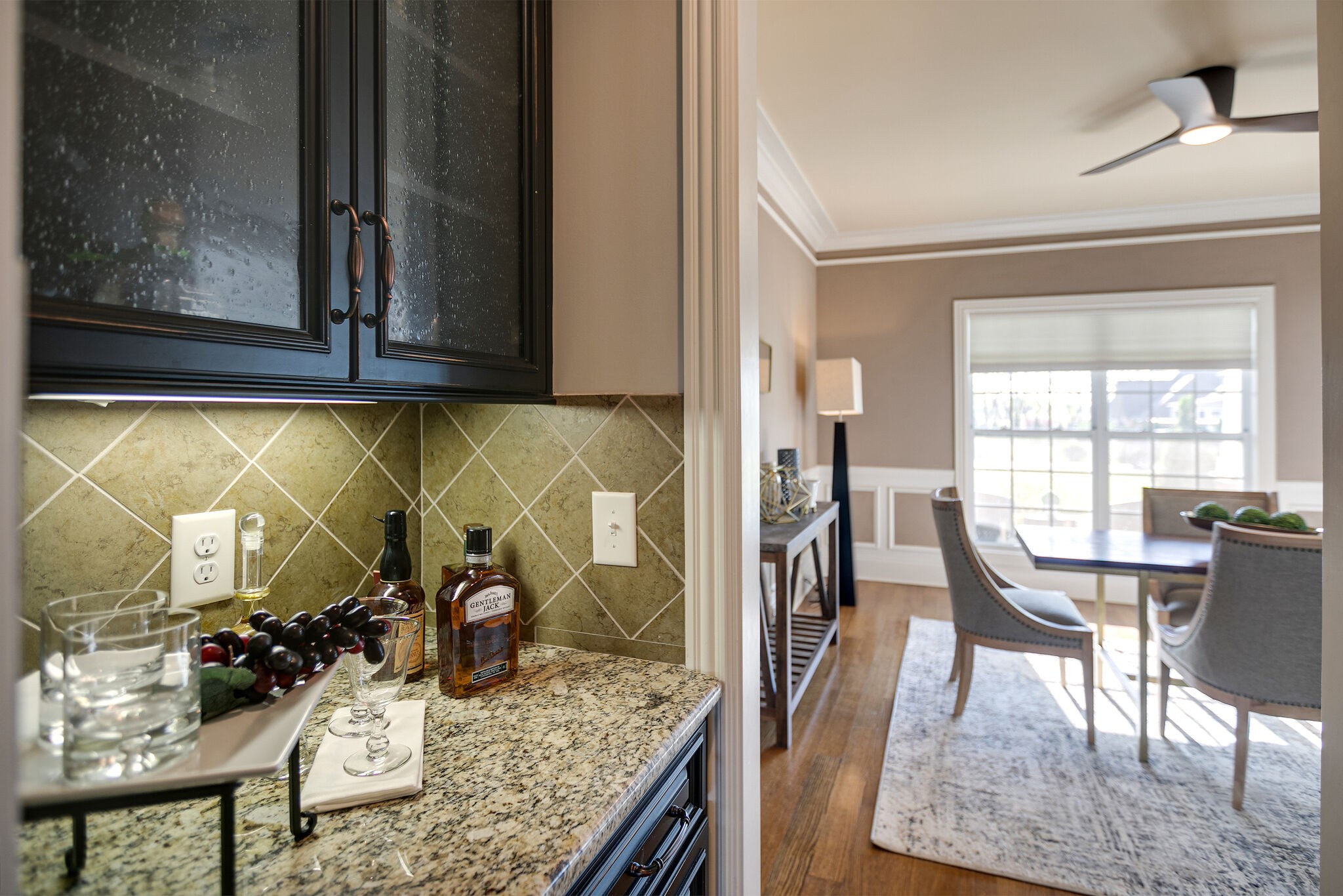 2104 Berry Patch Road Thompson's Station, TN 37064 - Photo 13 of 50 a view of a dining room with furniture and a window