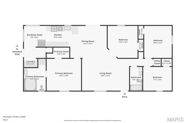 $269,900 | 509 Long Drive, O'Fallon, IL 62269