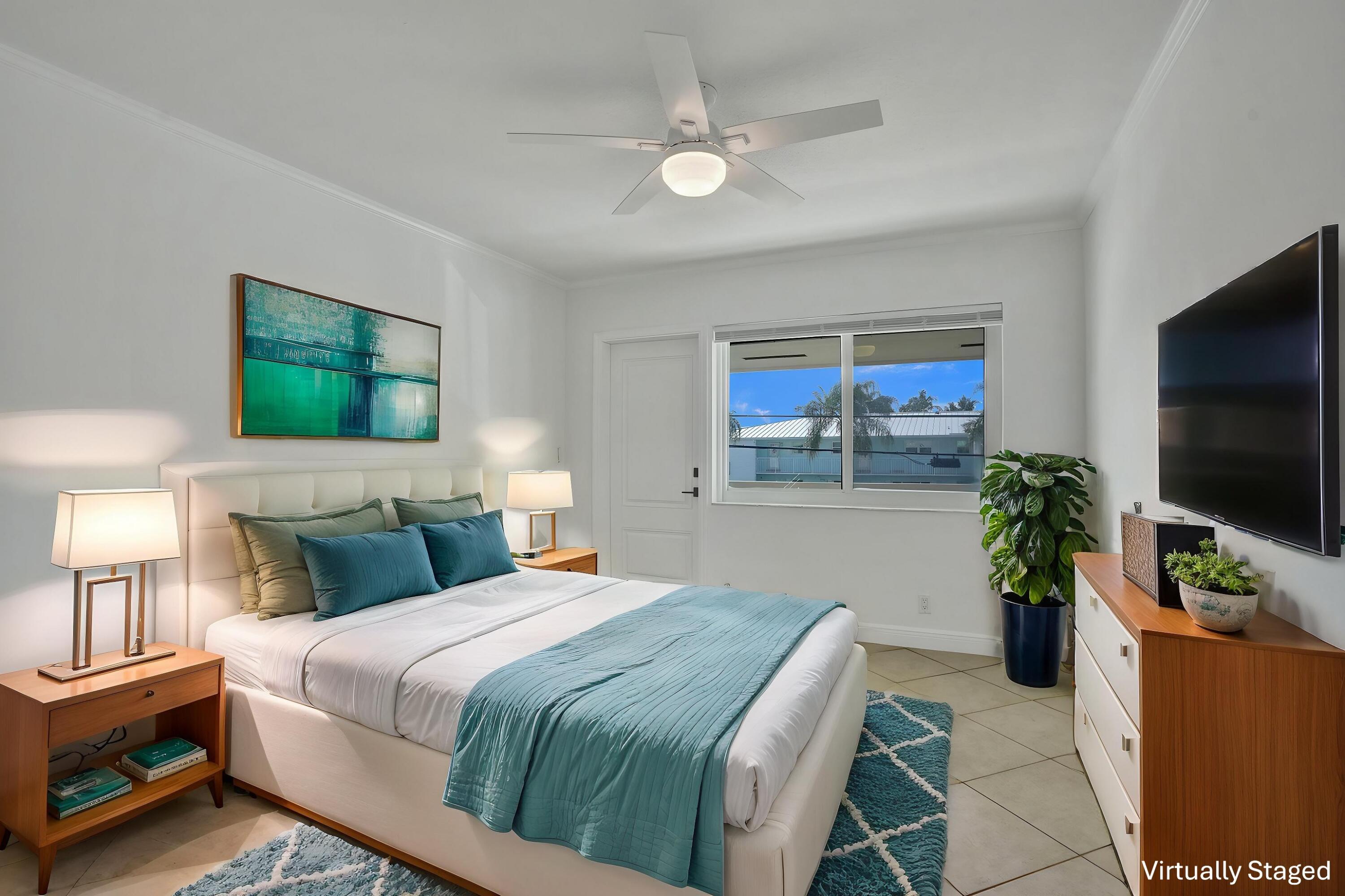 2311 Northeast 36th Street, Unit 2F Lighthouse Point, FL 33064 - Photo 15 of 23 Bedroom Staged