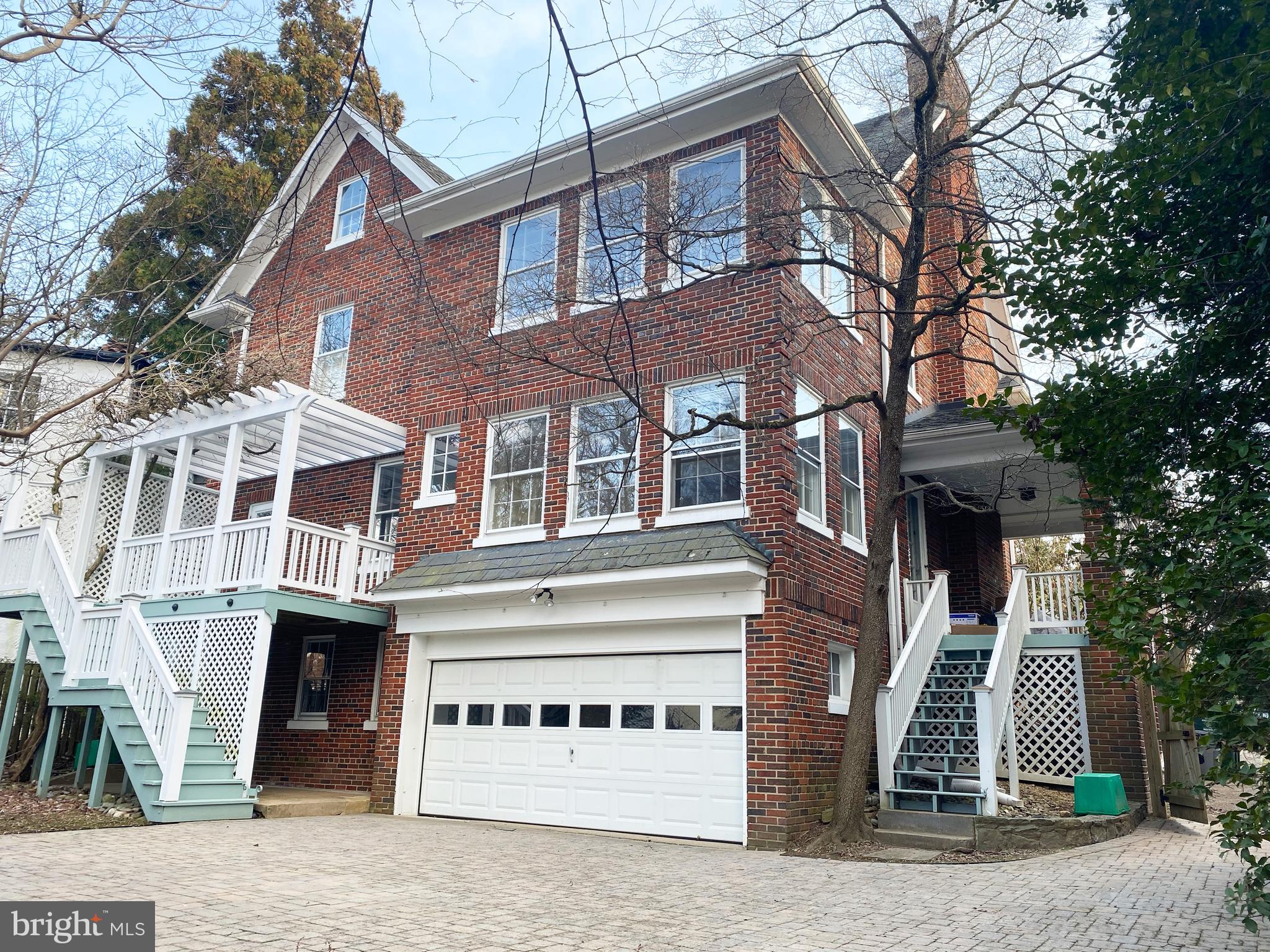 4103 Bradley Lane Chevy Chase, MD 20815 - Photo 3 of 6 2-car garage, multiple porches, enormous lot