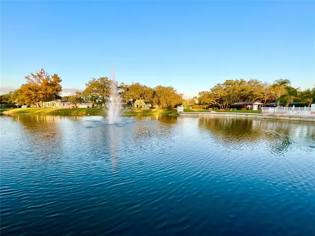 a view of an ocean with city