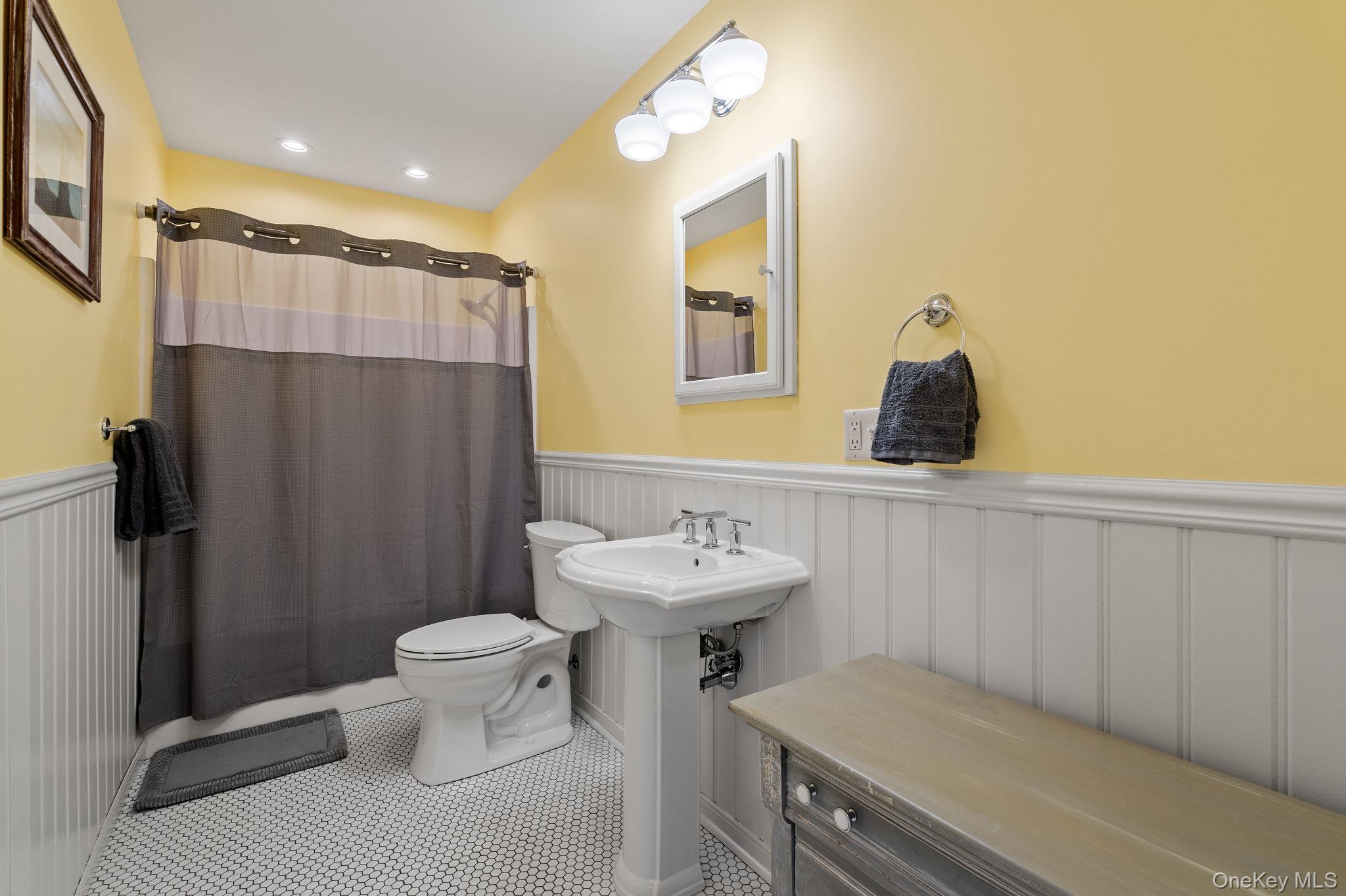 1327 County Rte 17 Montgomery, NY 12549 - Photo 18 of 37 a bathroom with a sink toilet and shower