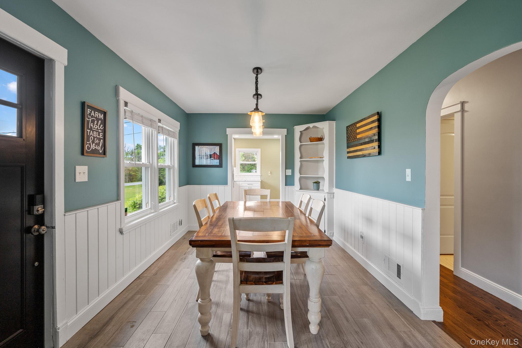 1327 County Rte 17 Montgomery, NY 12549 - Photo 9 of 37 a view of a dining room with furniture window and wooden floor