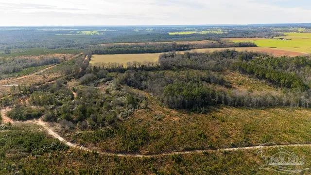 a view of an outdoor space and mountain view