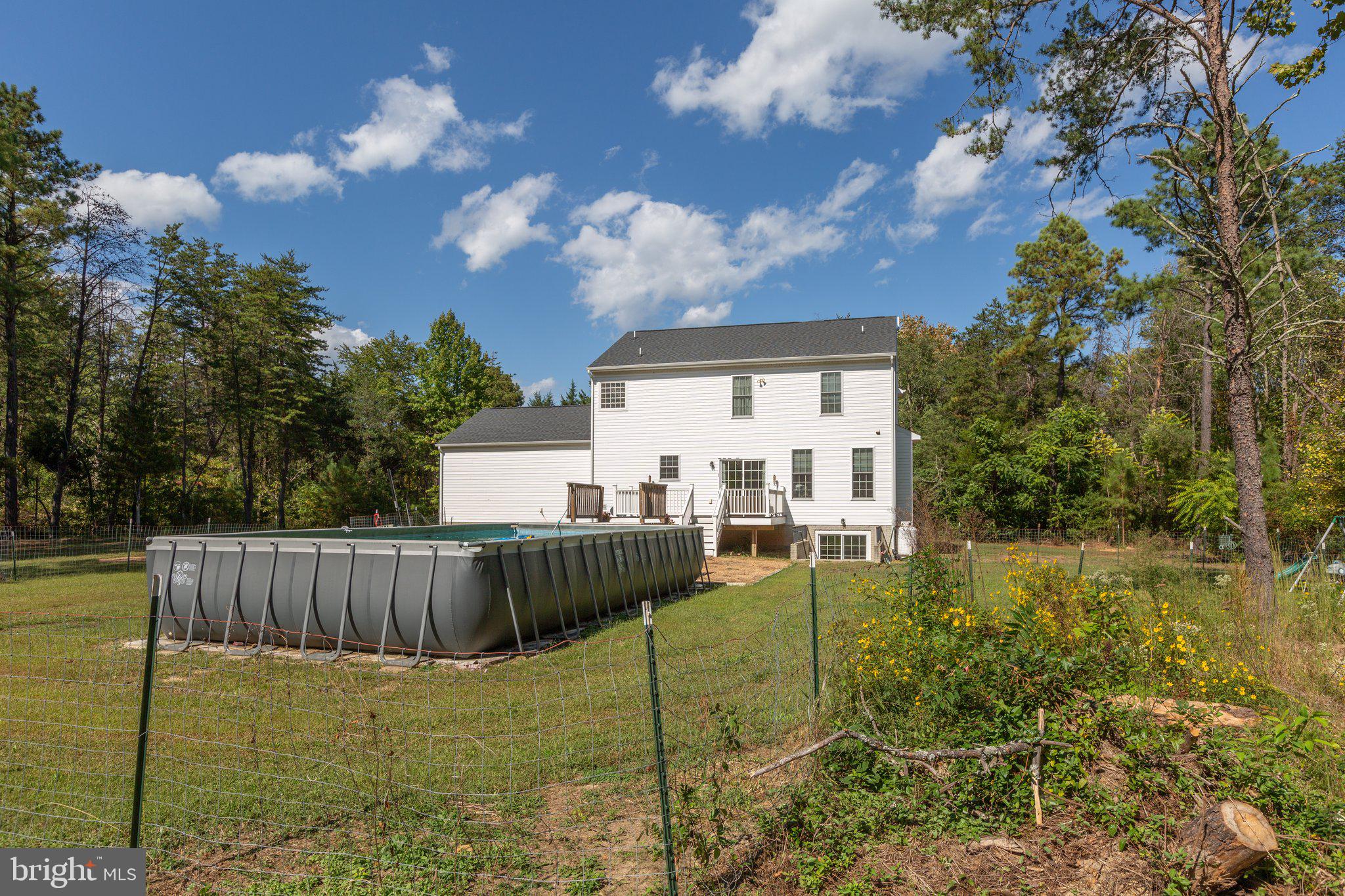 6160 Hickory Ridge Road Spotsylvania, VA 22551 - Photo 53 of 70 Back View with pool