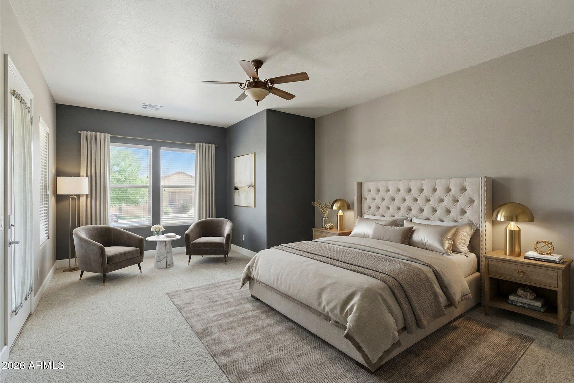 6914 West Fremont Road Laveen, AZ 85339 - Photo 15 of 32 Primary Bedroom-Virtually Staged