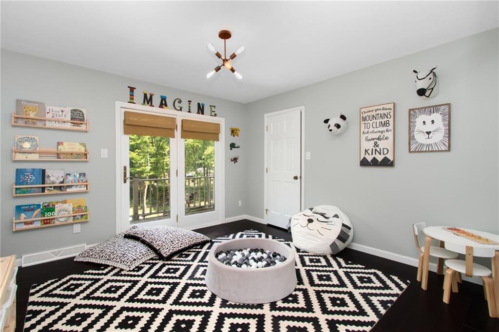 276 Oakville Road Beaver Falls, PA 15010 - Photo 15 of 25 Bedroom with bamboo floors & balcony access.