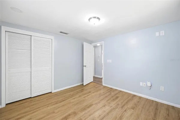 wooden floor in an empty room
