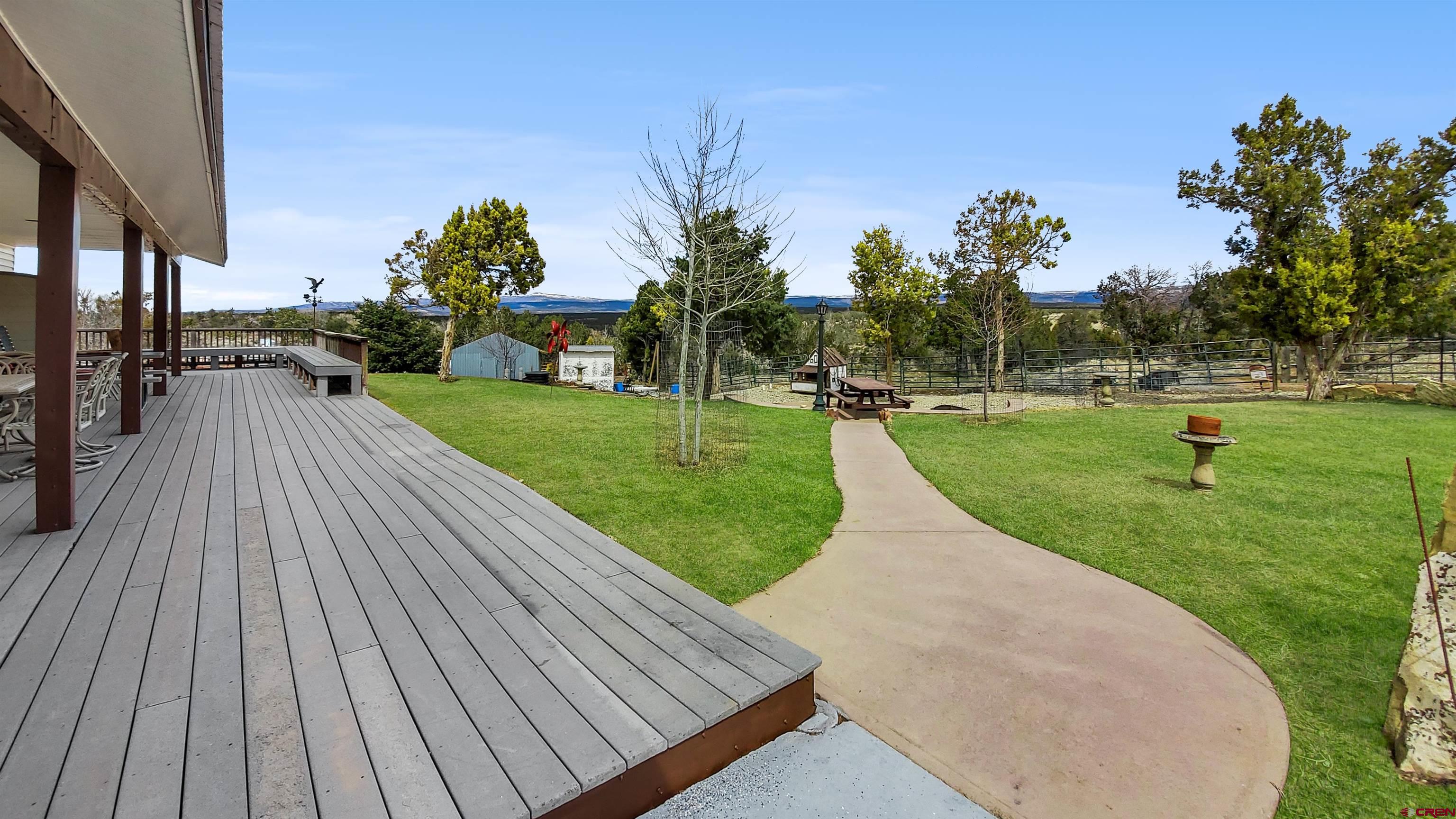 34354 3575th Road Redvale, CO 81431 - Photo 20 of 30 swimming pool view with a garden space