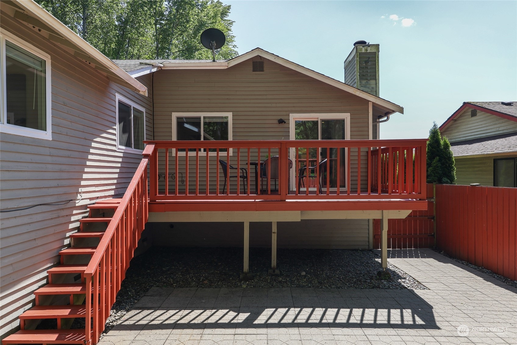 1211 232nd Place Southwest Bothell, WA 98021 - Photo 20 of 30 a view of house and outdoor space with swimming pool