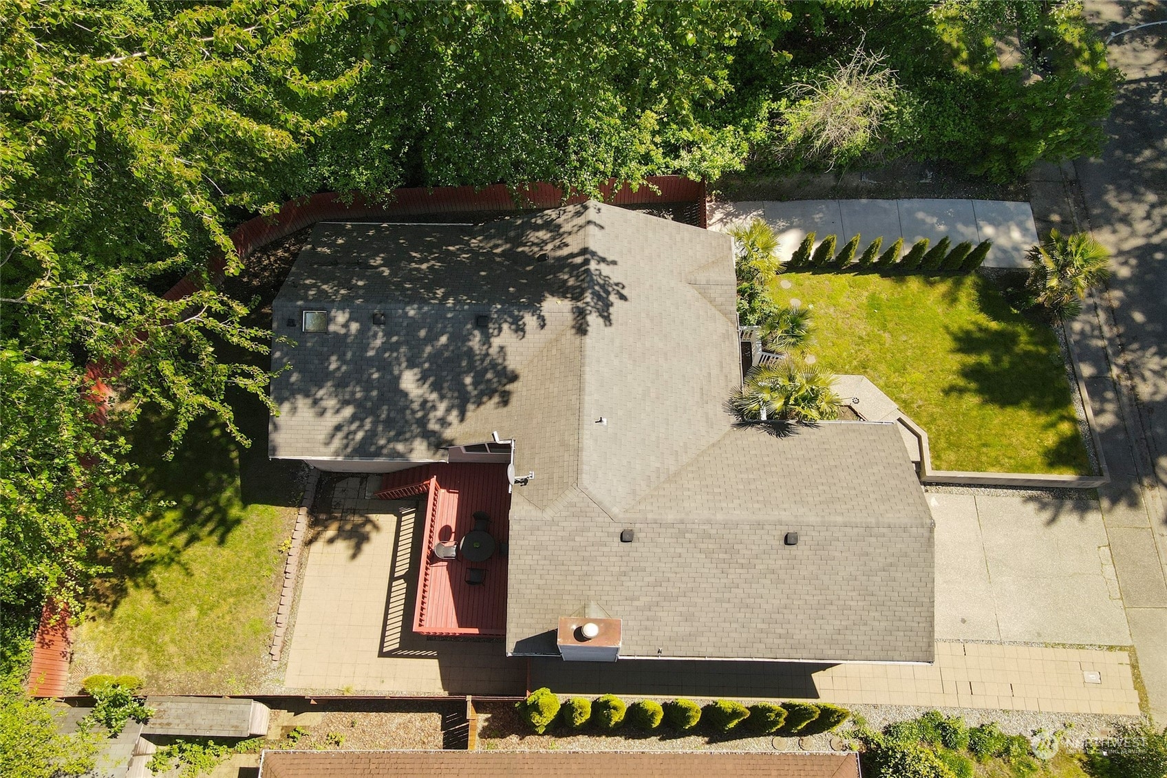 1211 232nd Place Southwest Bothell, WA 98021 - Photo 2 of 30 an aerial view of a house with a yard