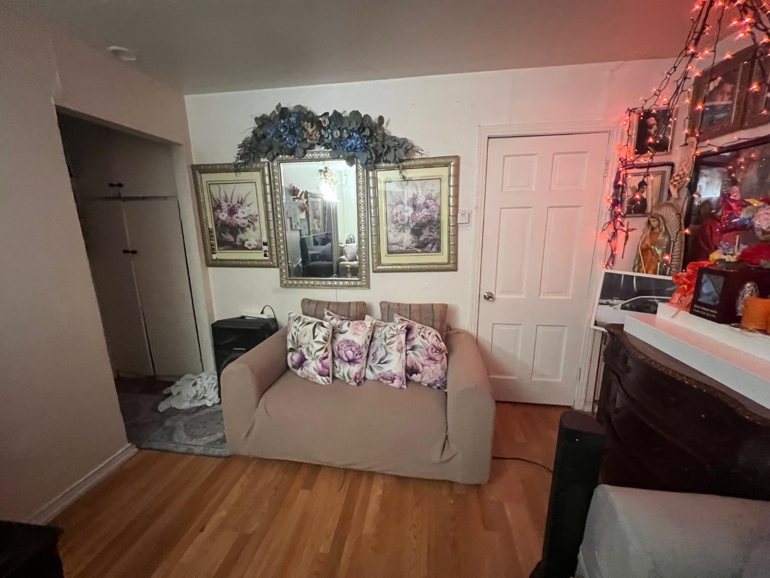 5202 Thurman Way Sacramento, CA 95824 - Photo 21 of 24 a living room with furniture and a fireplace