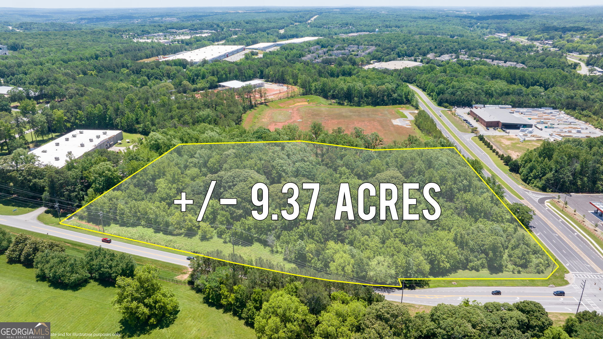 4611 Thurmon Tanner Road Flowery Branch, GA 30542 - Photo 2 of 23 an outdoor space with signage