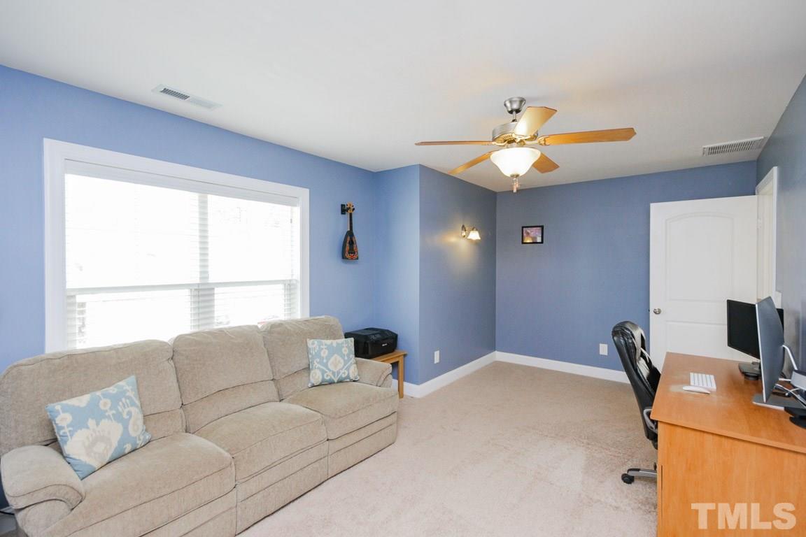 3857 Cumberland Pond Road Raleigh, NC 27606 - Photo 20 of 25 Upstairs Large 4th Bedroom or Bonus Room