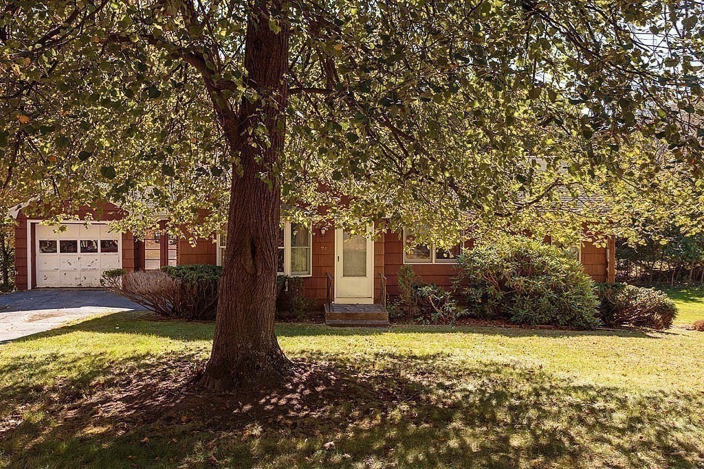 74 Summer Hill Road Maynard, MA 01754 - Photo 25 of 27 a front view of a house with a yard