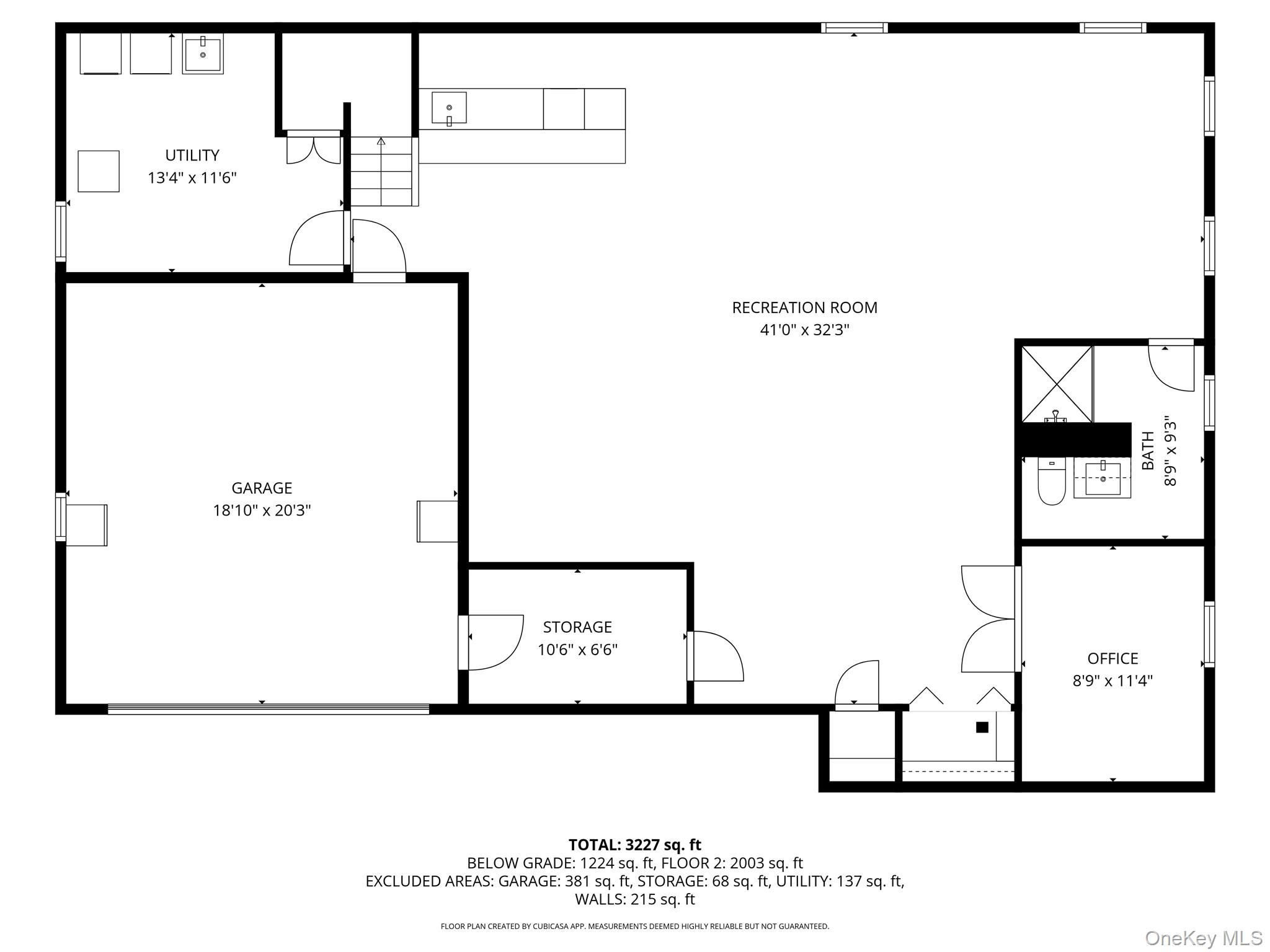 158 Old Courthouse Road Manhasset Hills, NY 11040 - Photo 46 of 47 a picture of a floor plan