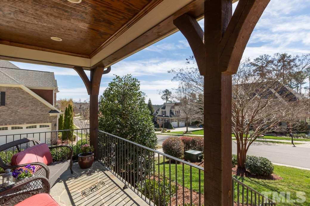 5342 Landguard Drive Raleigh, NC 27613 - Photo 3 of 25 a view of a balcony with furniture