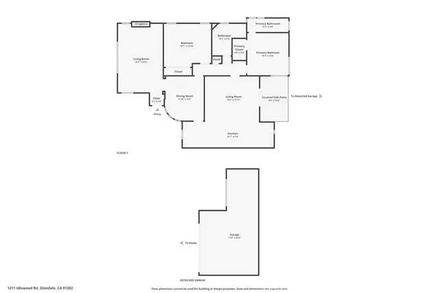 $1,375,000 | 1211 Idlewood Road, Glendale, CA 91202