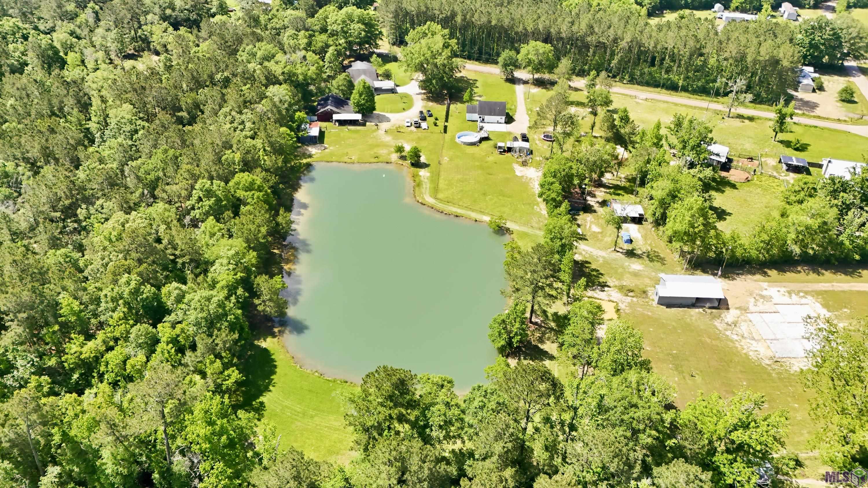 35110 Starnes Road Independence, LA 70443 - Photo 29 of 30 Aerial of Pond