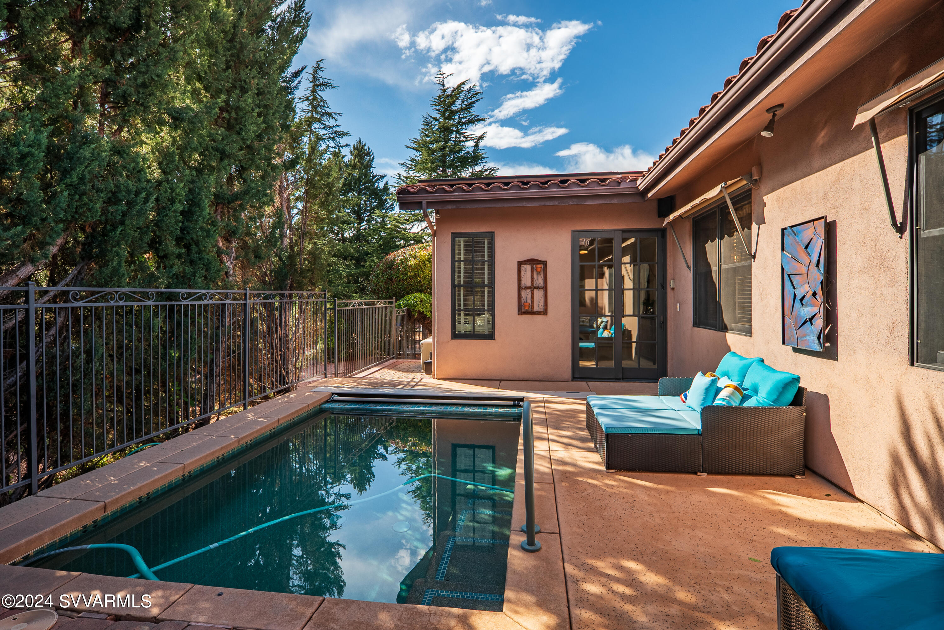395 Merry Go Round Rock Road Sedona, AZ 86351 - Photo 60 of 68 Pool & Cabanna area