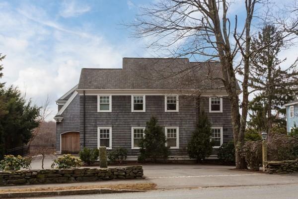 118 Marrett Road Lexington, MA 02421 - Photo 6 of 38 a front view of a house with garden