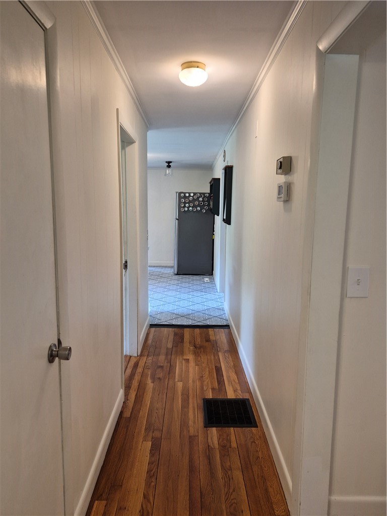 345 Stone Church Road Tiverton, RI 02878 - Photo 30 of 40 Hallway from 3rd bedroom to bath and kitchen