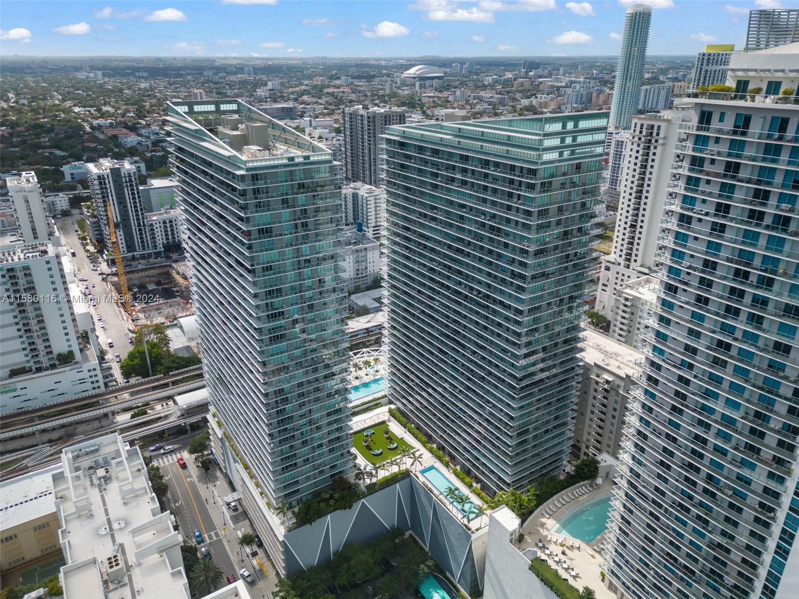 79 Southwest 12th Street, Unit 2204S Miami, FL 33130 - Photo 32 of 40 a view of a city with tall buildings