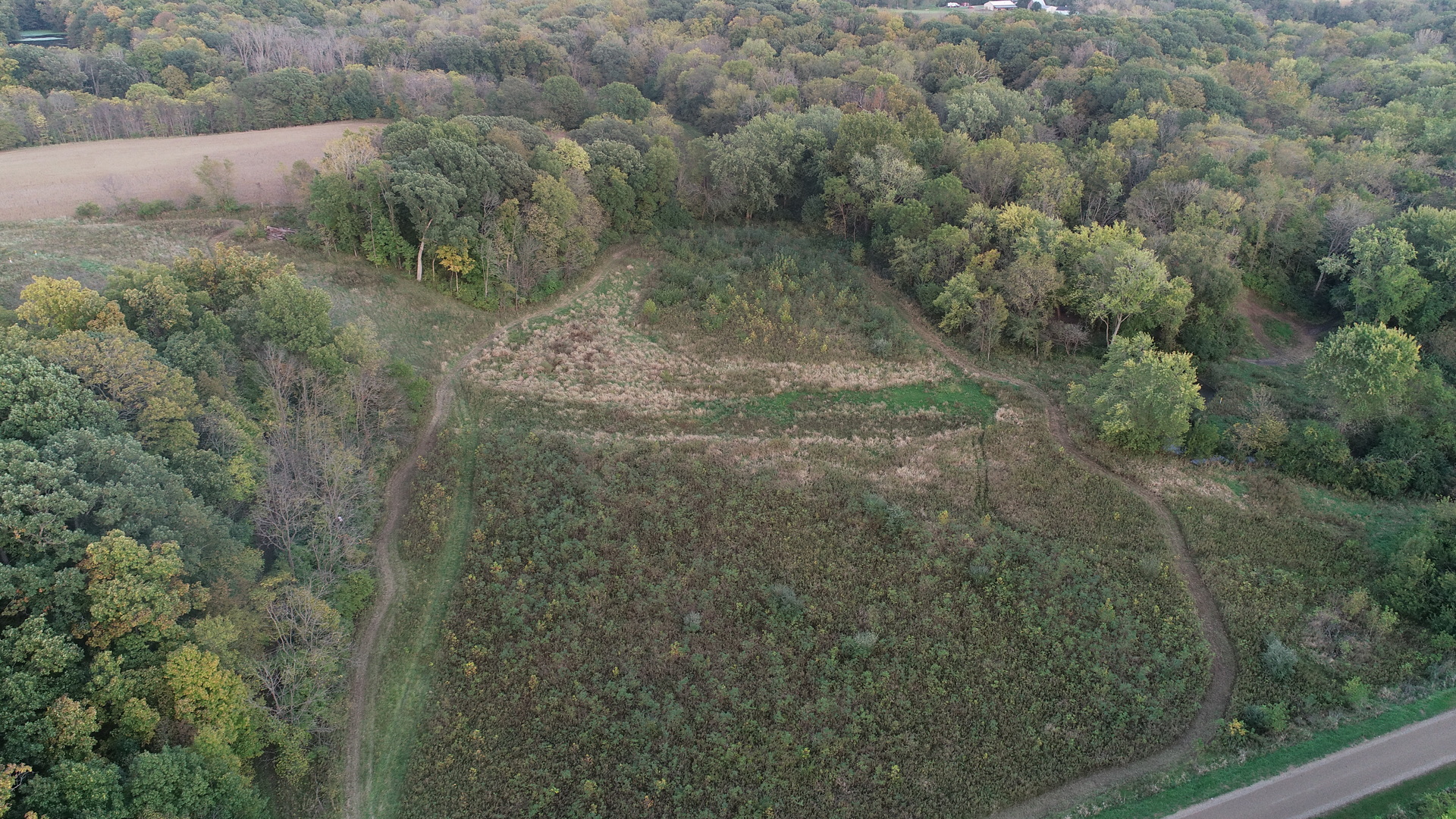 Lot 1 Harold Point Road Wapella, IL 61777 - Photo 2 of 33 a view of a dry yard with green space
