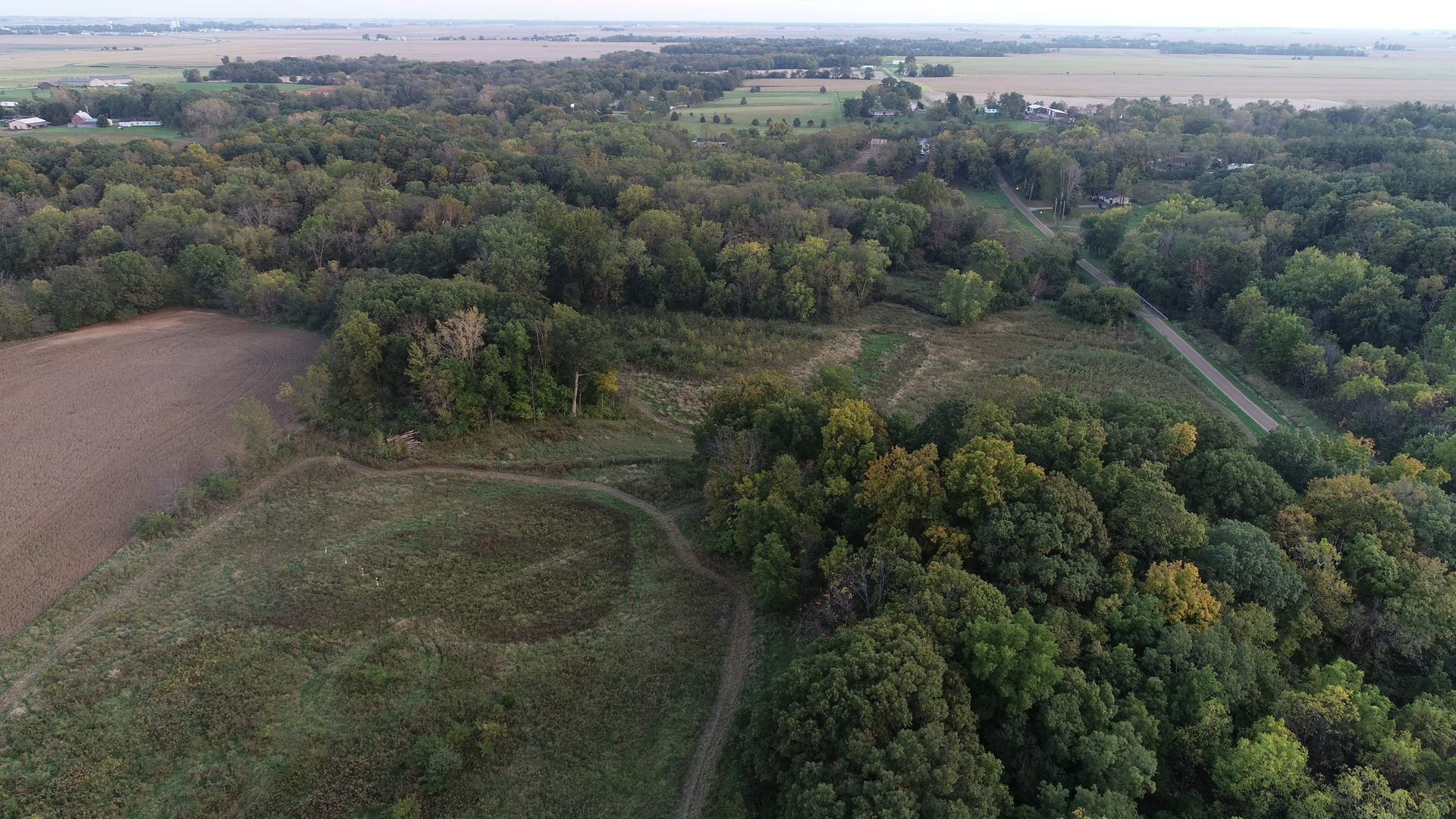 Lot 1 Harold Point Road Wapella, IL 61777 - Photo 11 of 33 an aerial view of forest