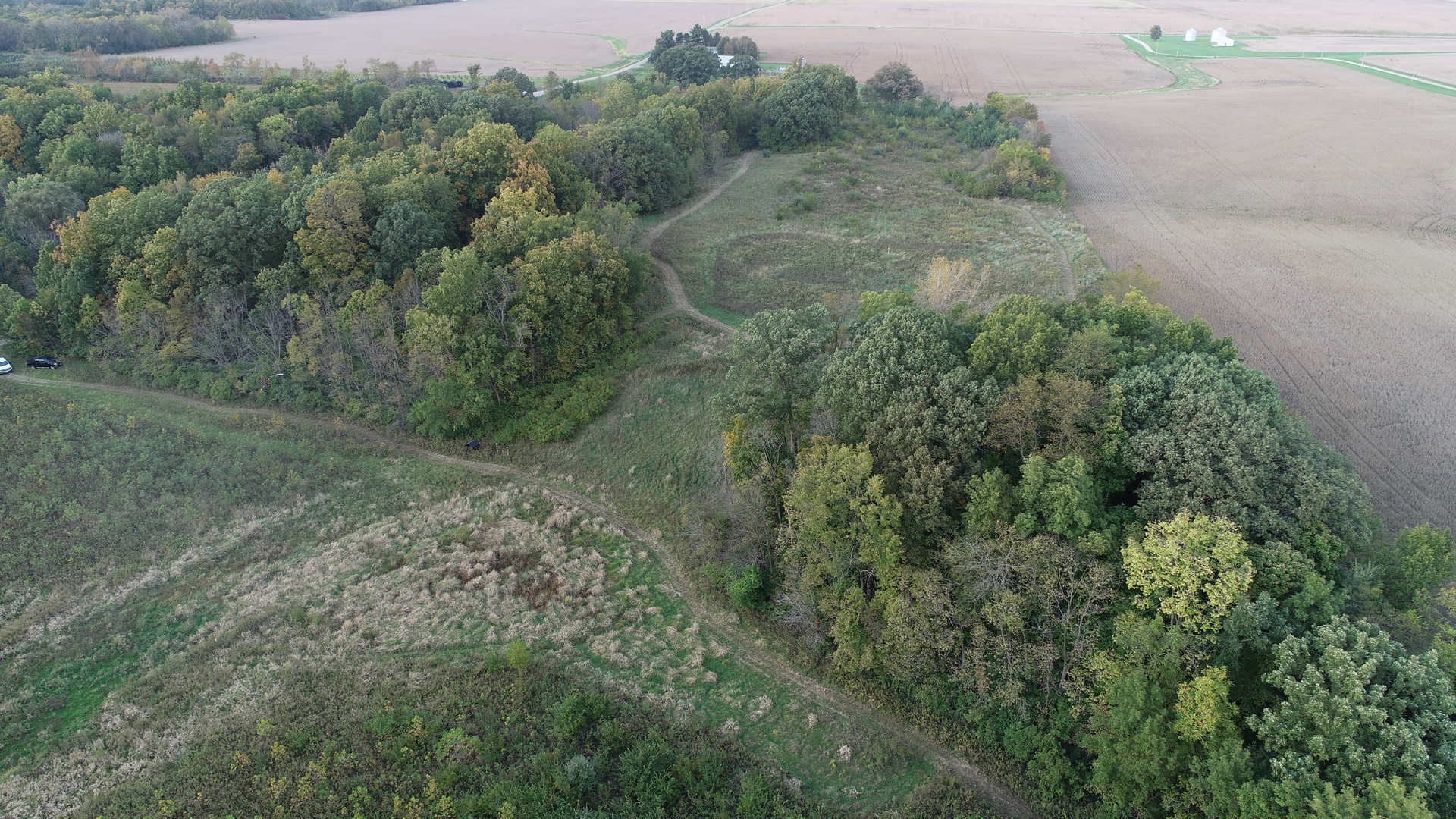 Lot 1 Harold Point Road Wapella, IL 61777 - Photo 3 of 33 an aerial view of a house with a yard