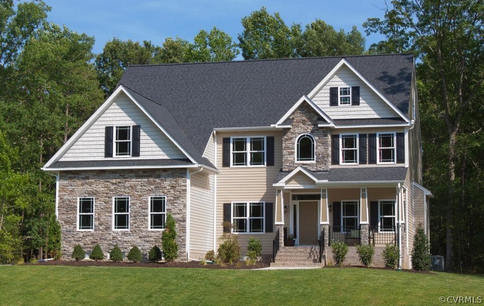 11024 Avening Road Midlothian, VA 23112 - Photo 1 of 16 front view of a house with a yard
