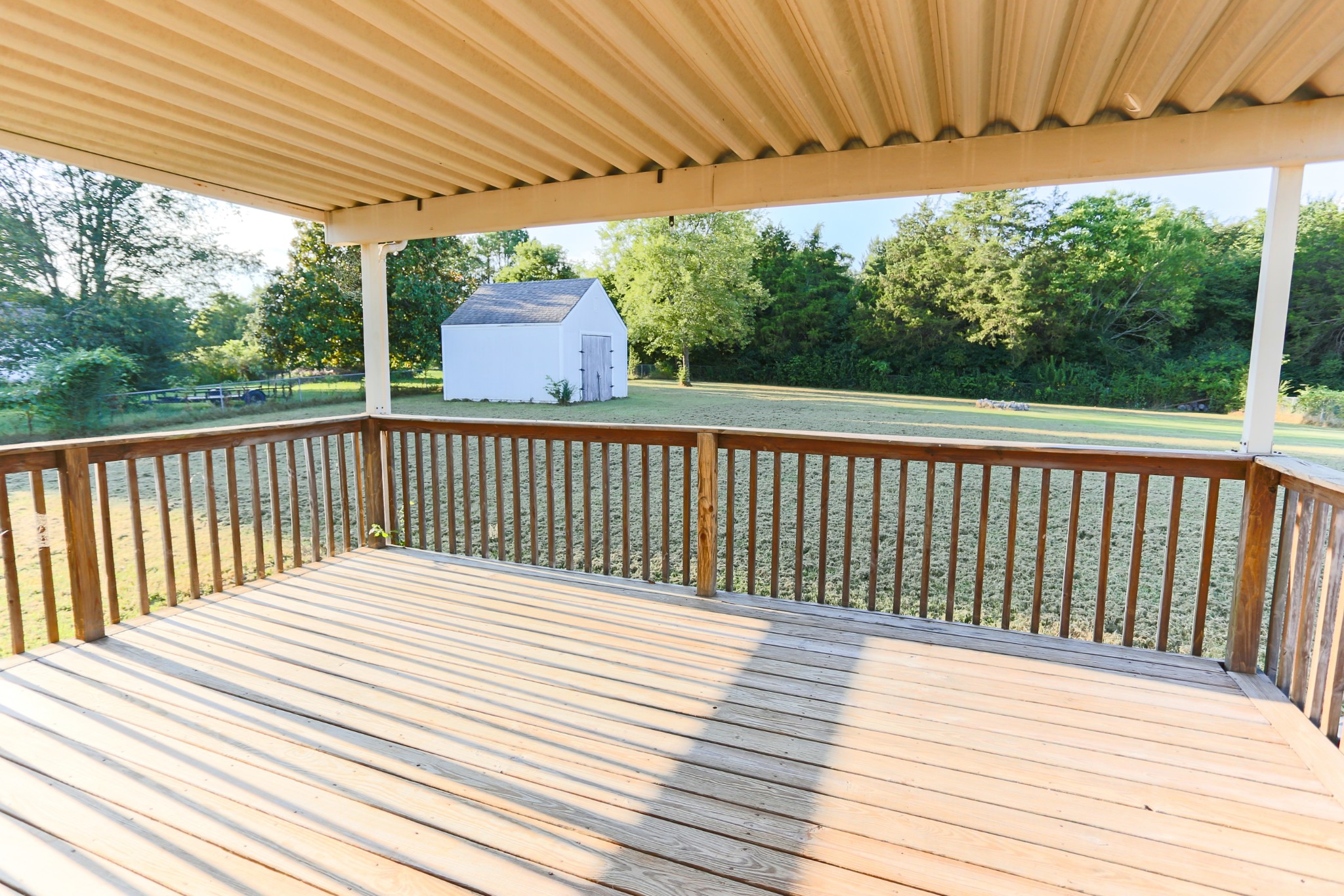 7460 Joe Rowlin Road Christiana, TN 37037 - Photo 20 of 26 a balcony with wooden floor