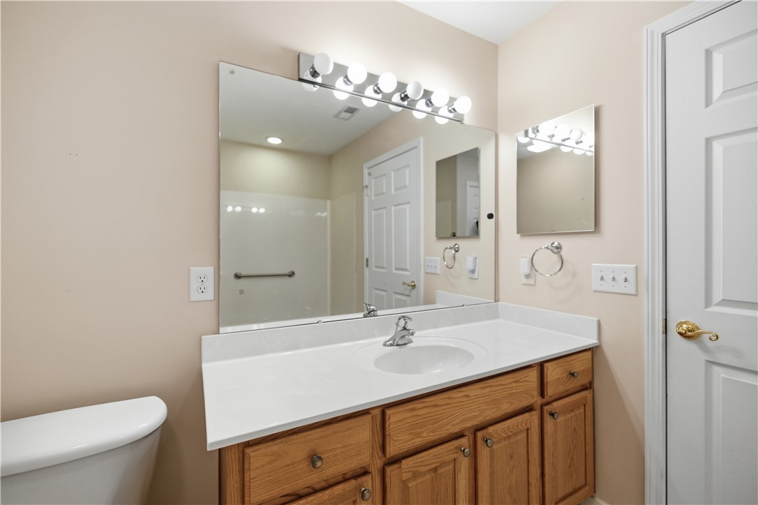 161 Life Style Lane Anderson, SC 29621 - Photo 12 of 22 This bright bathroom features a spacious vanity with ample counter space and storage.