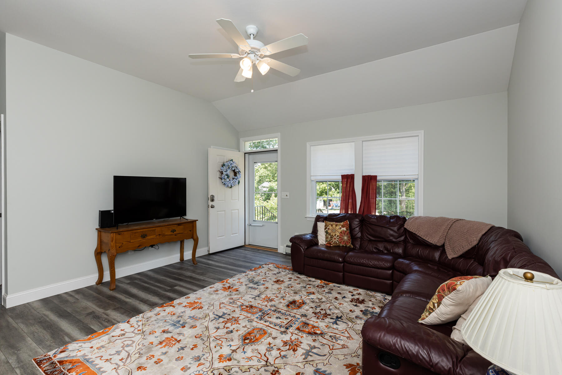 5 Whiffletree Circle Sandwich, MA 02563 - Photo 8 of 33 a living room with furniture and a flat screen tv