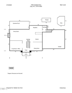 $819,000 | 1803 Castalia Drive, Cary, NC 27513