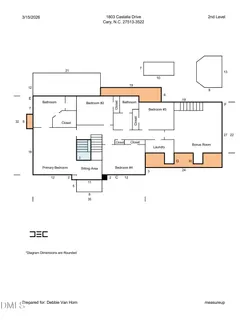 $819,000 | 1803 Castalia Drive, Cary, NC 27513